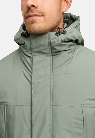 INDICODE JEANS Winterjas 'INBenyot' in Groen