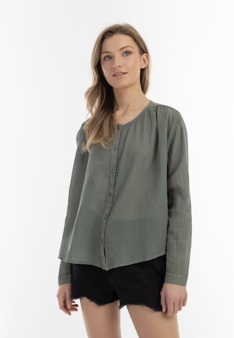 DreiMaster Vintage Bluse i grønn: forside