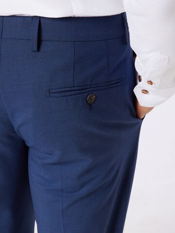JOOP! Slimfit Spodnie w kant 'Blayr' w kolorze niebieski