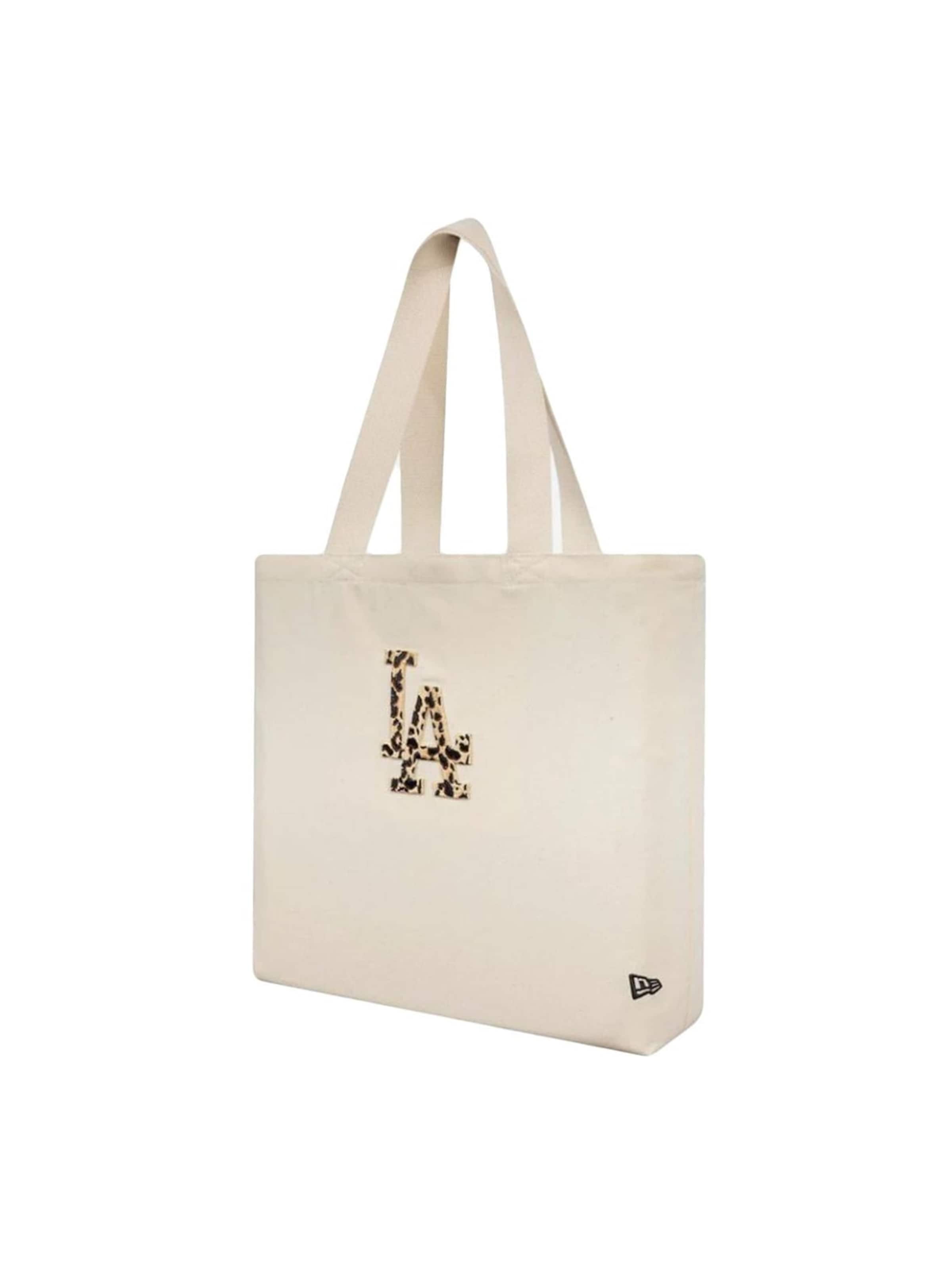 Sac bandoulière 'Animal Infill Canvas Tote Los Angeles Dodgers' NEW ERA en beige