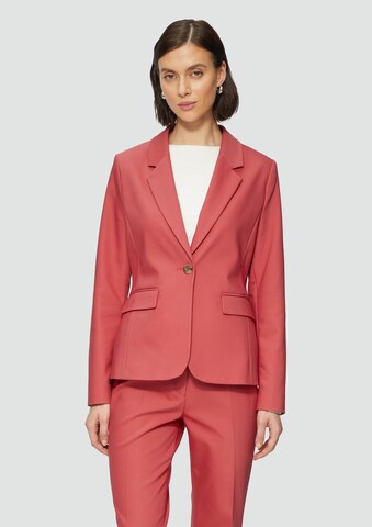 Blazer s.Oliver BLACK LABEL en rouge : devant