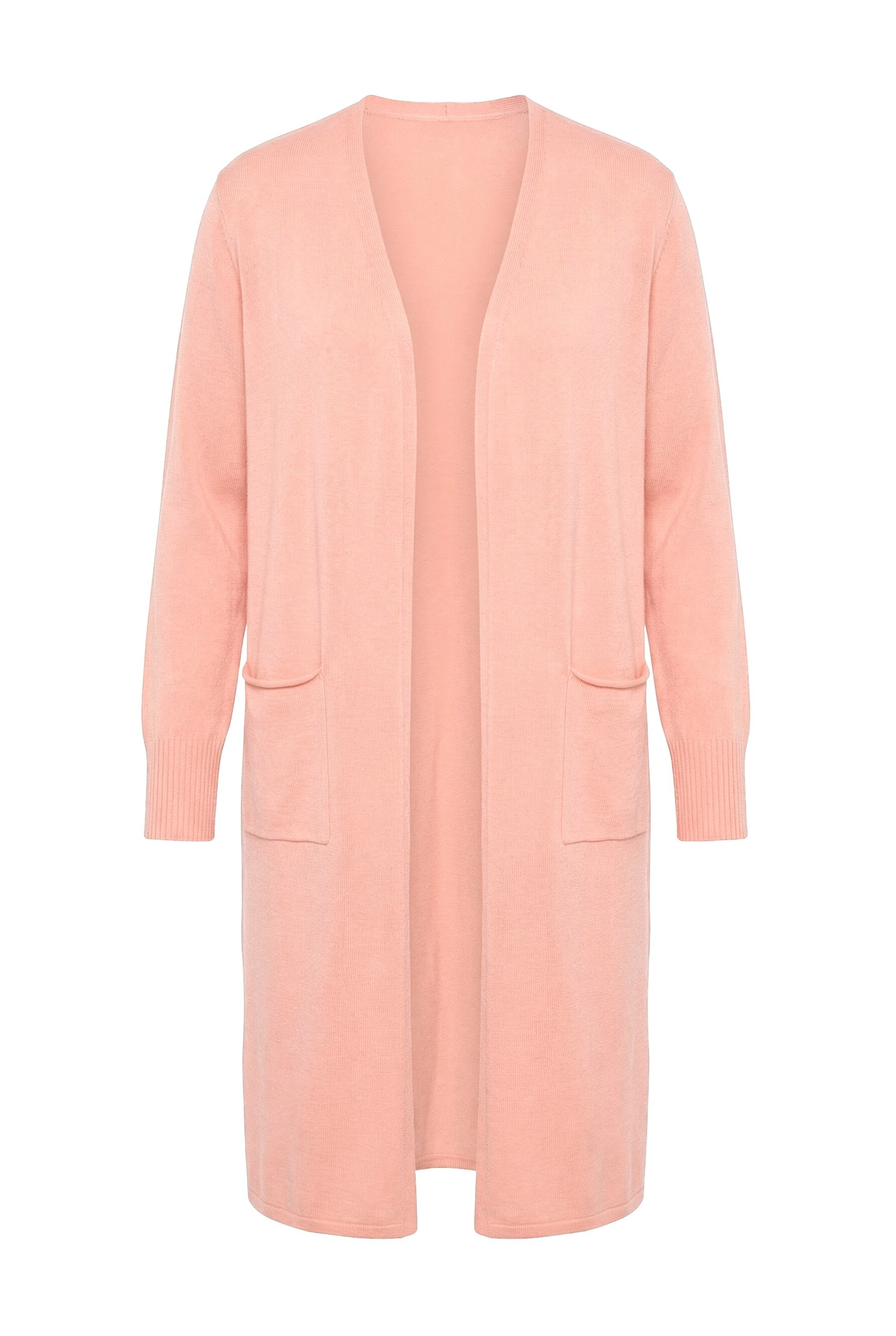 Angel of Style Knit Cardigan in Orange: front