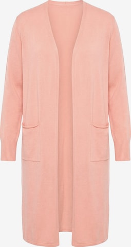 Angel of Style Strickjacke in Orange: Vorderseite