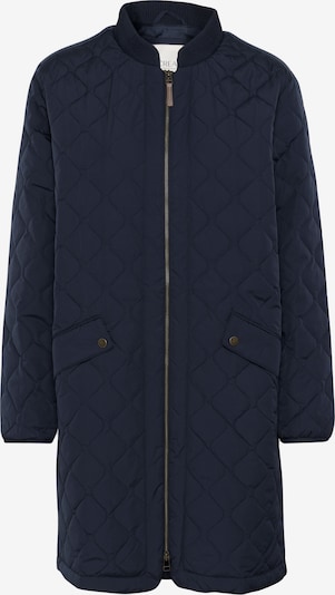 Cream Übergangsmantel 'Arwen' in nachtblau / gelb, Produktansicht