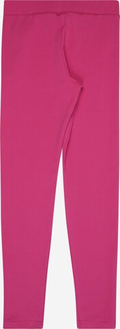 ADIDAS SPORTSWEAR Tapered Workout Pants 'Essentials Linear Logo ' in Pink