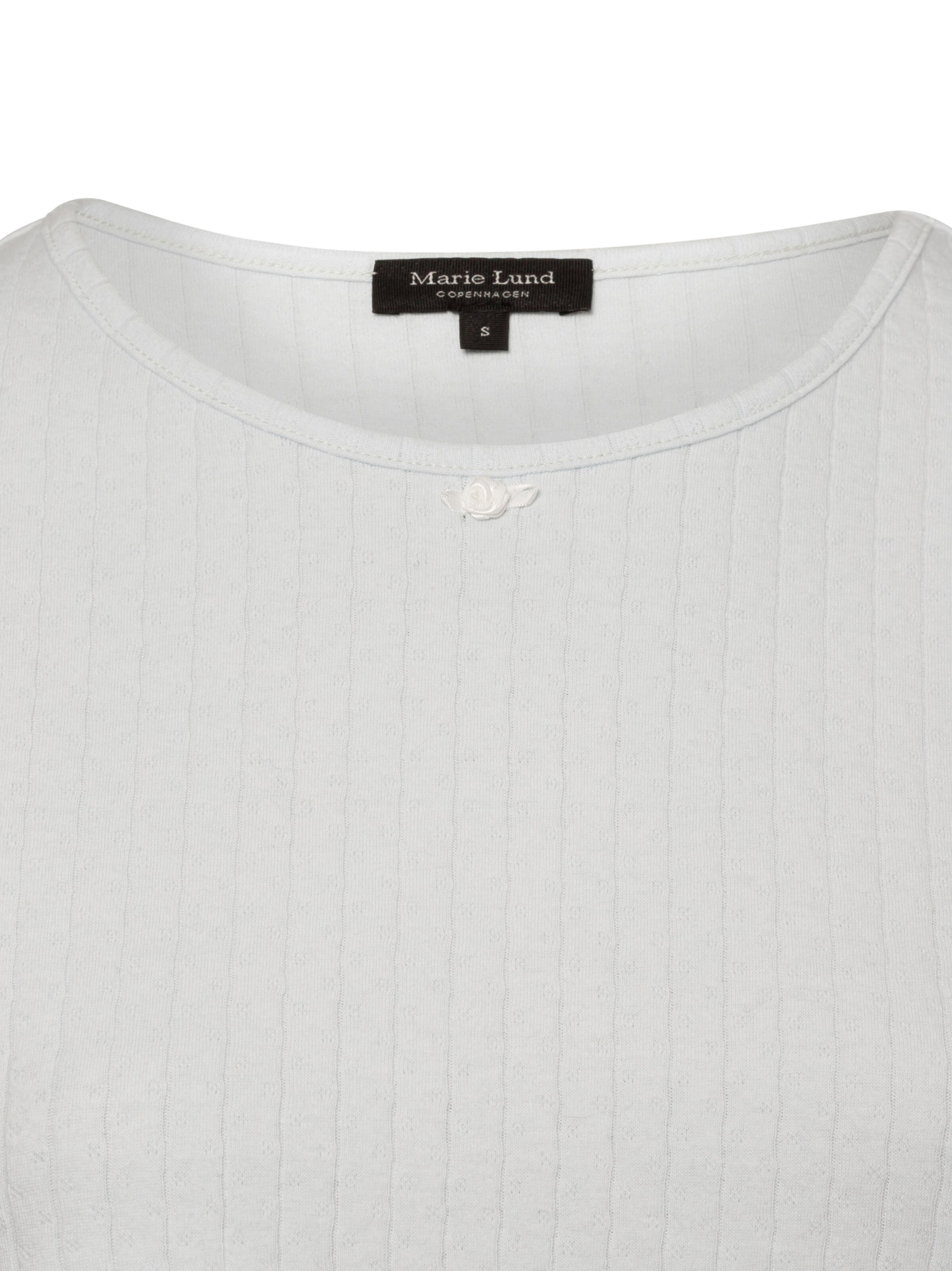 Marie Lund Strickshirt in Blau