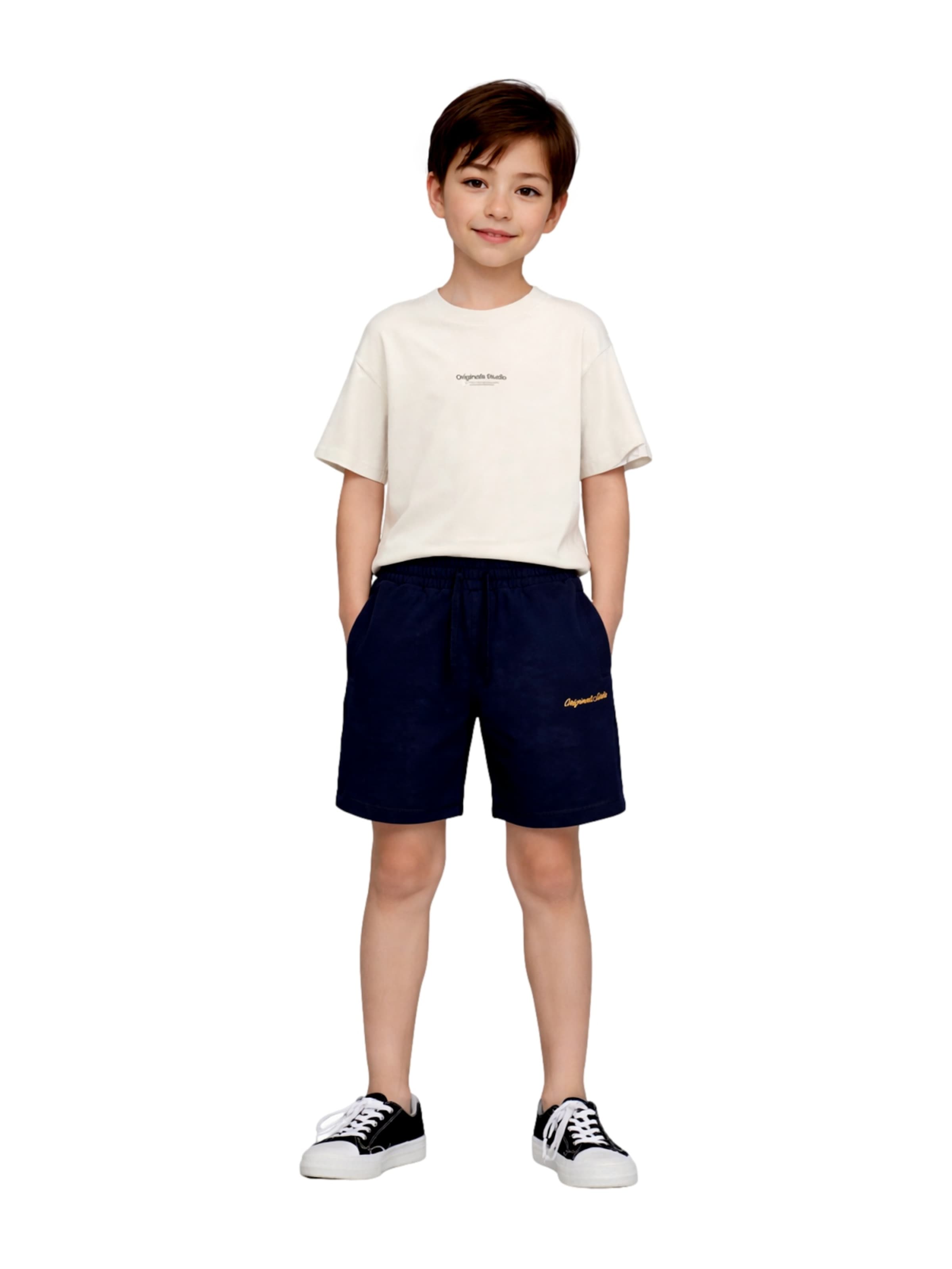 Jack & Jones Junior - Regular Calças 'Karl' em azul
