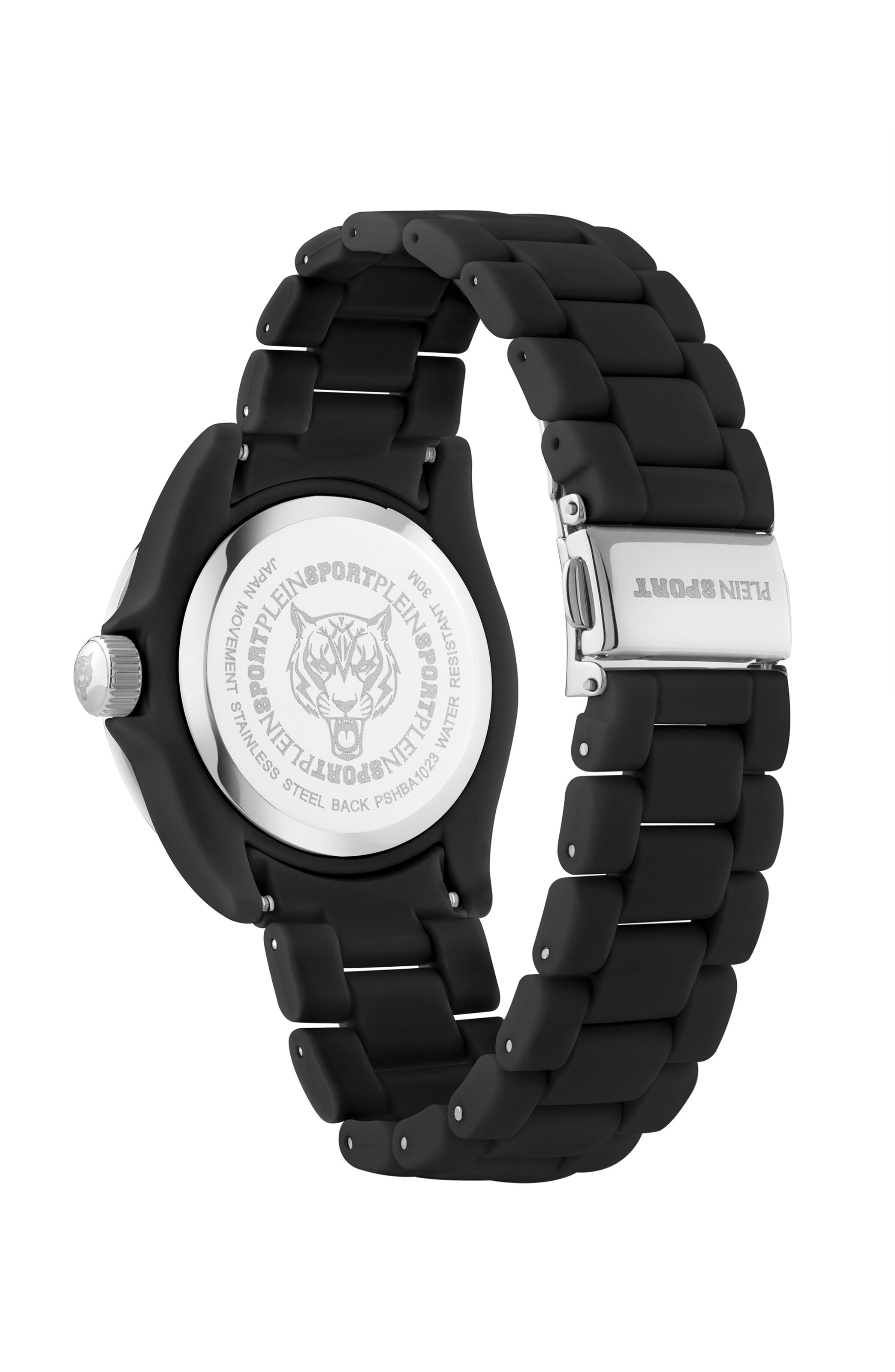 Plein Sport Analogt ur 'THE SCRATCH' i sort