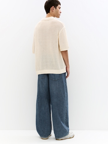 Baggy Jean Pull&Bear en bleu
