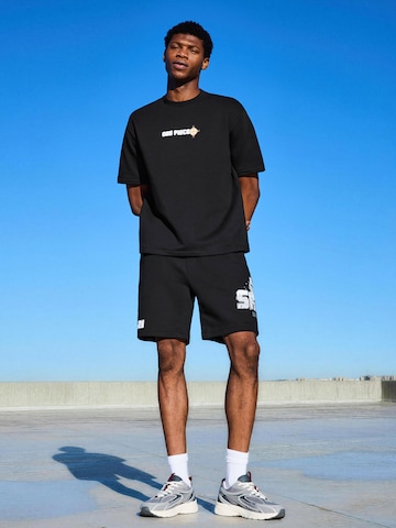 BershkaMajica - crna boja