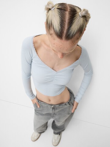Bershka Póló - kék