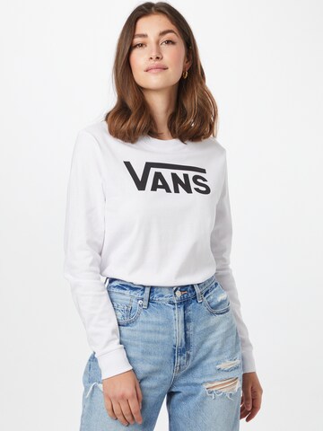 T-shirt VANS en blanc : devant