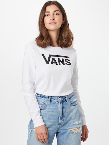 Tricou de la VANS pe alb: față