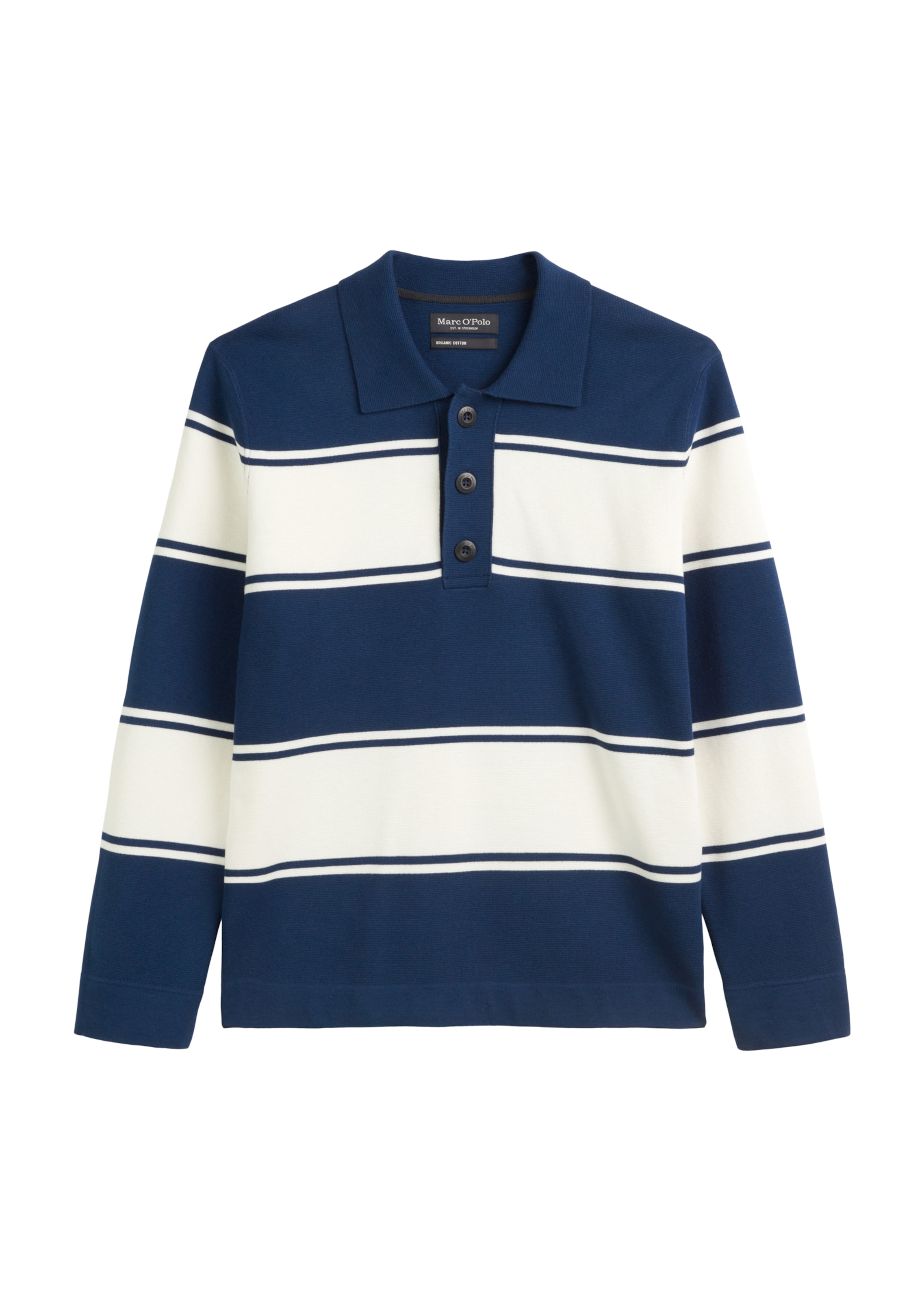 Pull-over Marc O'Polo en bleu : devant