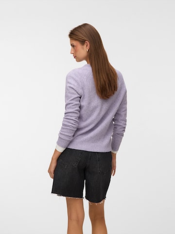 VERO MODA Svetr 'VMDoffy' – fialová