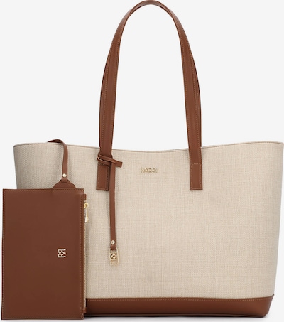 Rankinė iš Kazar, spalva – kremo / ruda (konjako), Prekių apžvalga