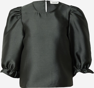 modström Blouse 'Flo' in Groen: voorkant