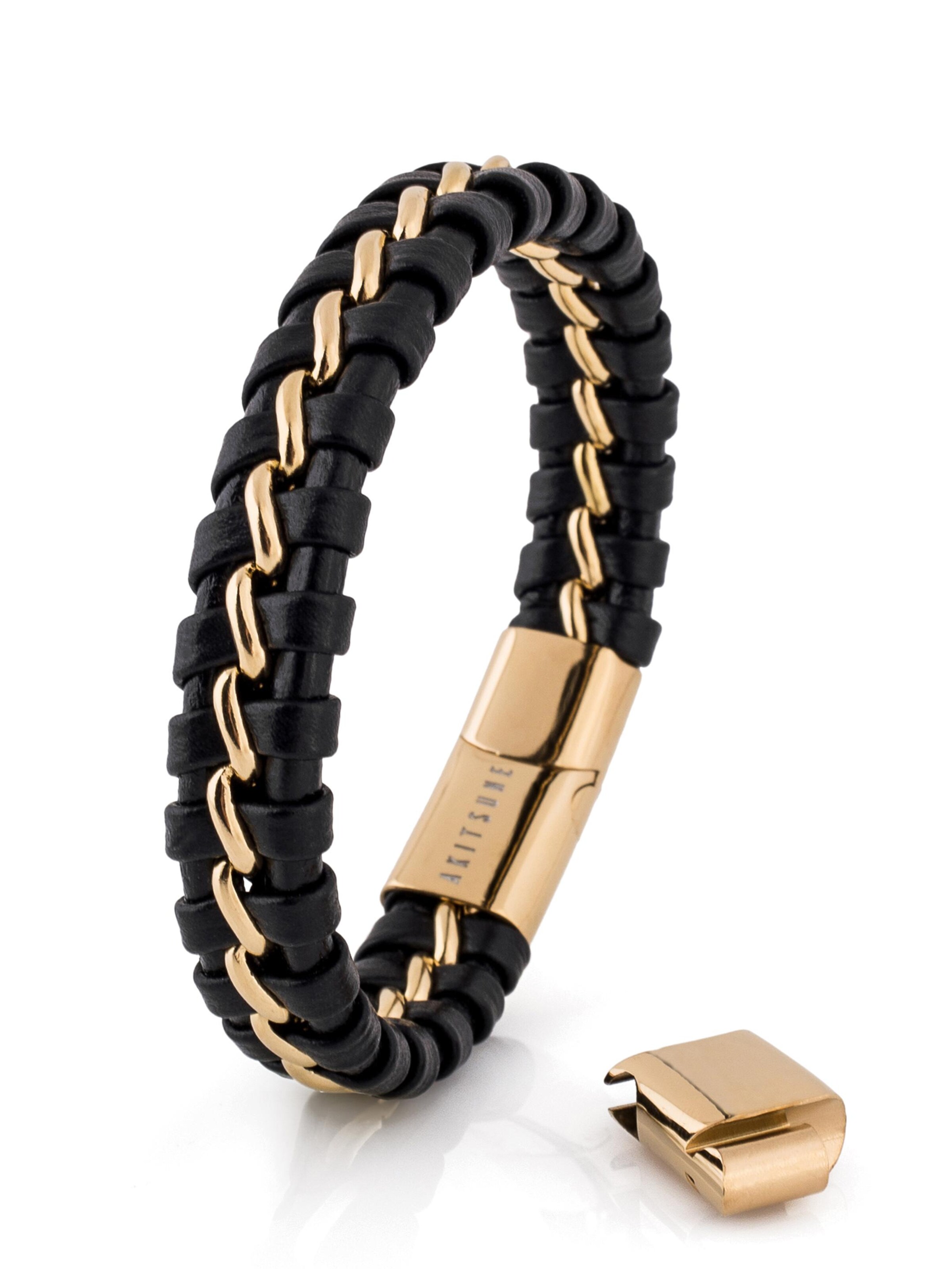 Akitsune Bracelet 'Adeptus' in Gold: front