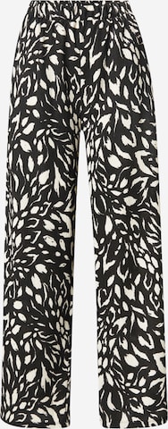 ABOUT YOULoosefit Hlače 'Mimi' - crna boja: prednji dio