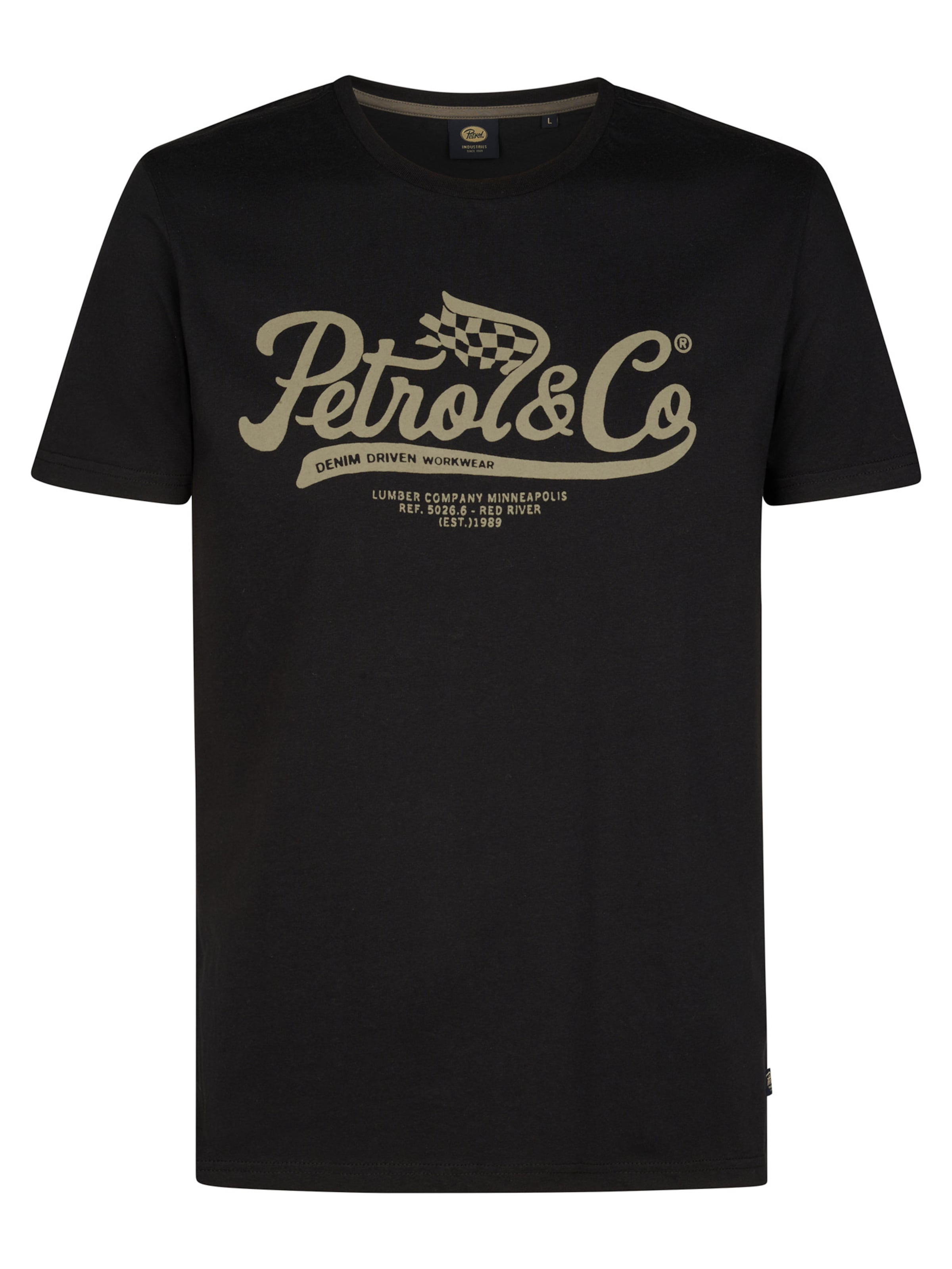 Petrol Industries Bluser & t-shirts i sort: forside