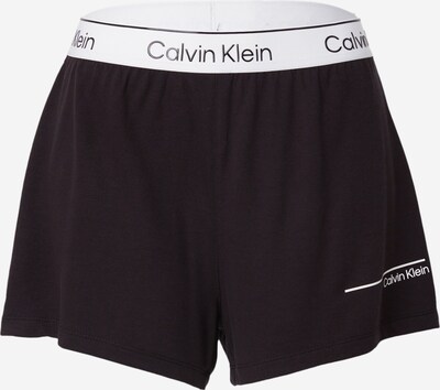 Calvin Klein Swimwear Swimming shorts 'Meta Legacy' in Black / White, Item view