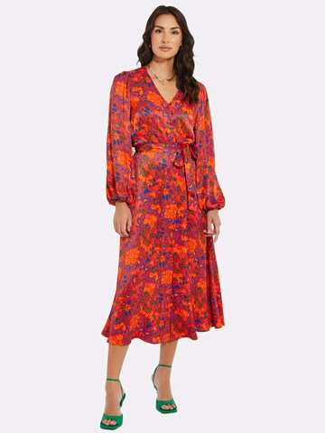 Robe 'Pineapple' Threadbare en rouge : devant