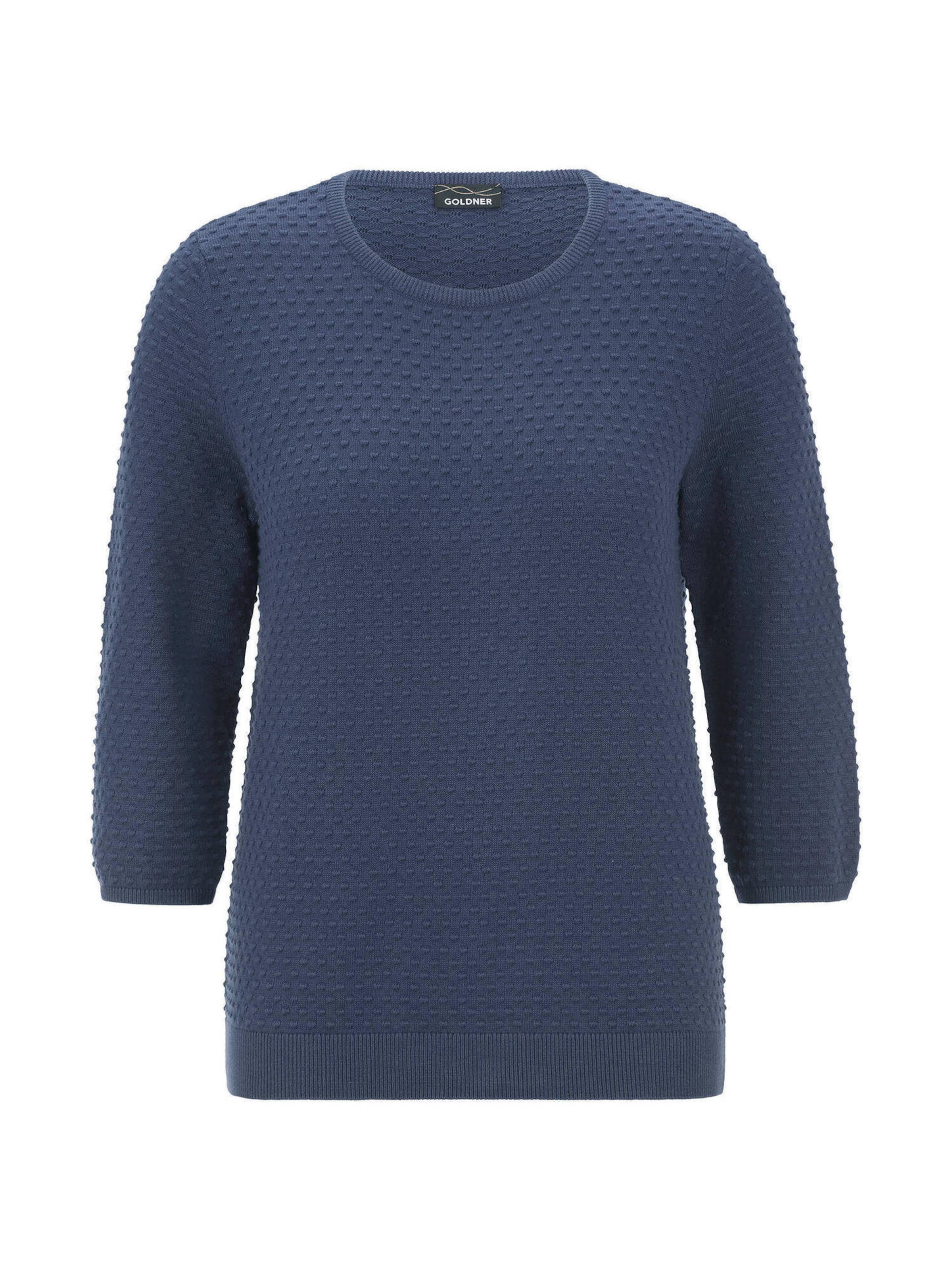 Goldner Pull-over en S en marine, Vue avec produit