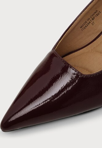 Bianco - Zapatos con plataforma 'MARALYN' en rojo