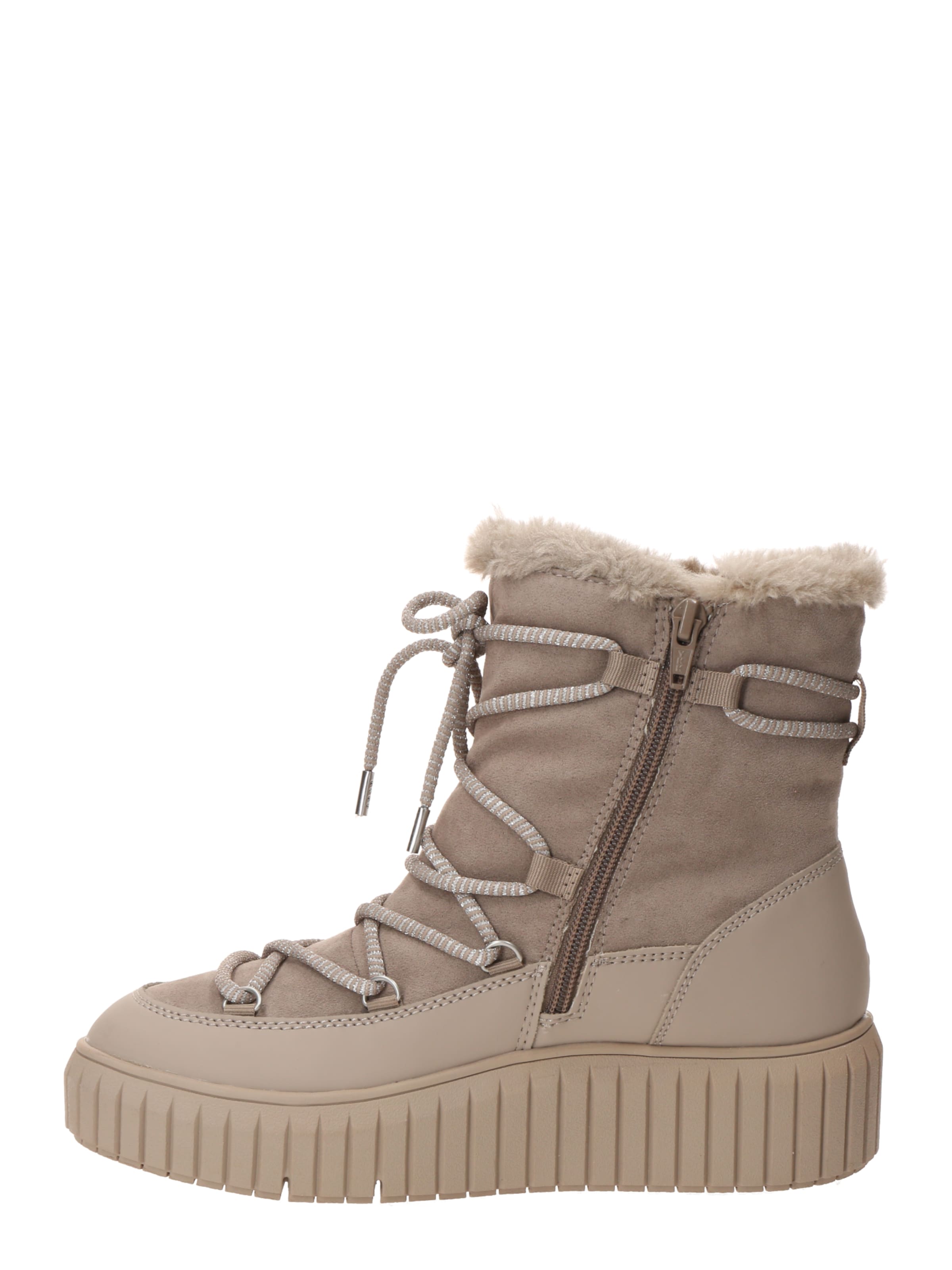 s.Oliver Lace-up bootie in Grey