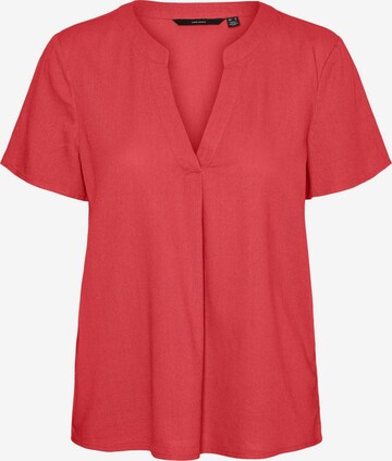VERO MODA Blouse 'MYMILO' in Oranje: voorkant
