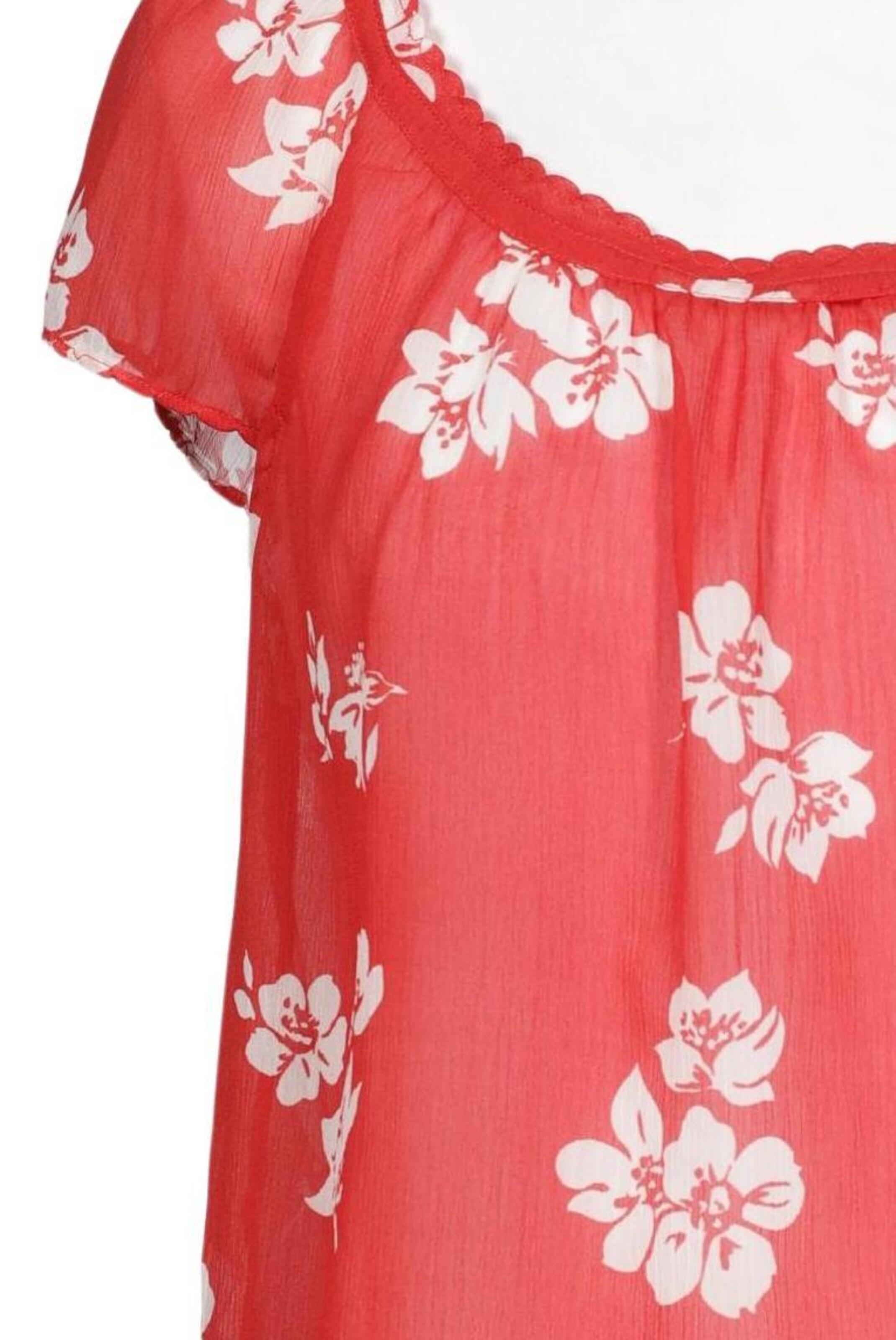 HOLLISTER Blouse & Tunic in S in Red