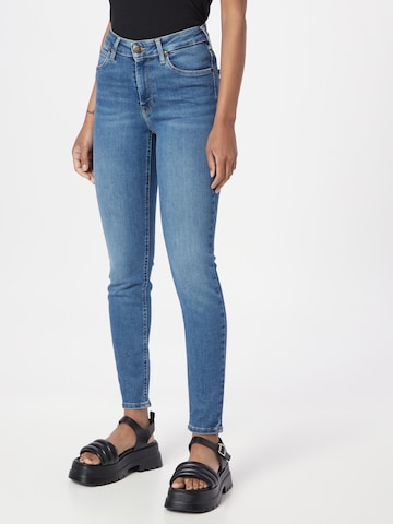 Lee Skinny Jeans 'FOREVER' in Blauw: voorkant