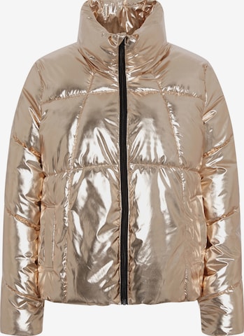 JZ&CO Between-Season Jacket in Gold: front