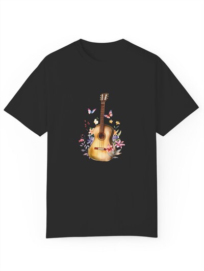 GORHEY T-shirt en noir, Vue avec produit