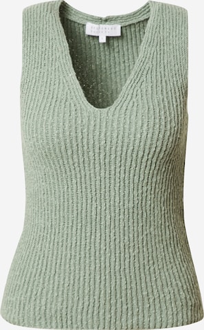 Designers Society Knitted Top 'KLOD' in Green: front