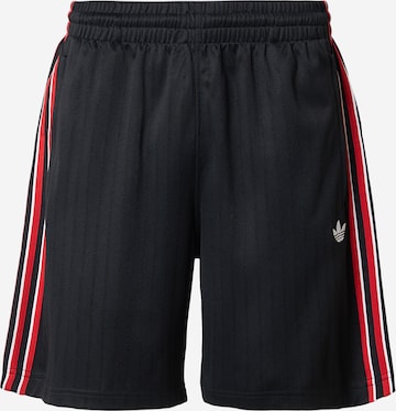 juoda ADIDAS ORIGINALS Laisvas Kelnės 'FIREBIRD': priekis