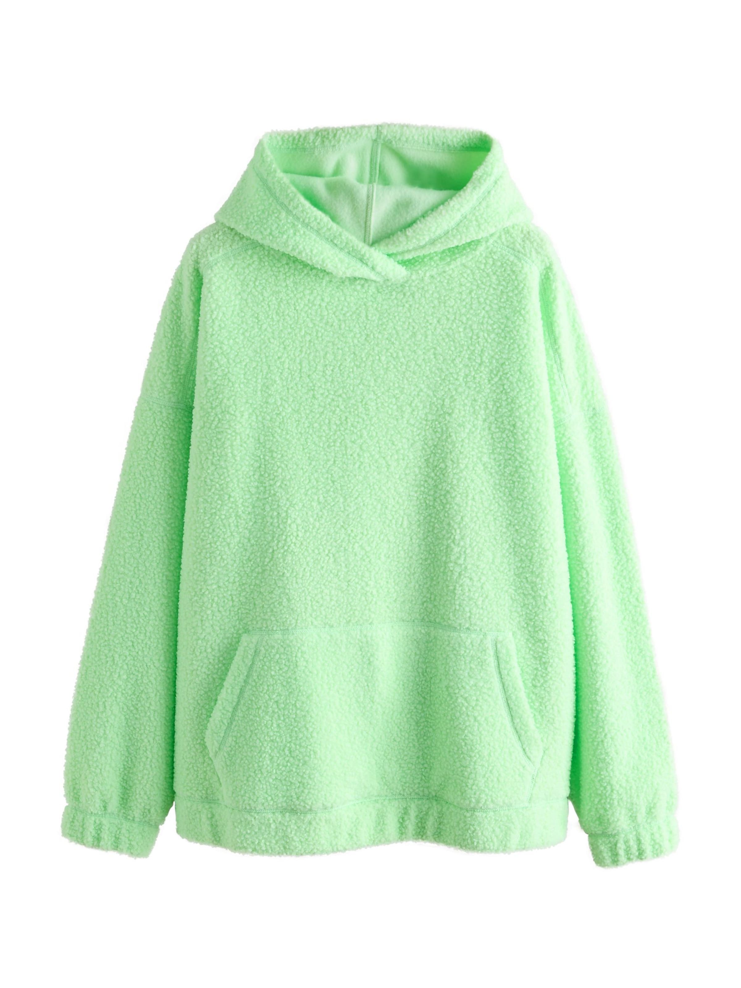 Next - Pullover 'Teddy Borg' em verde: frente