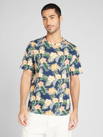 JACK & JONES - Camisa 'CHILL' em azul: frente