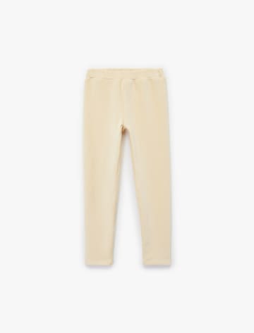 Koton Skinny Leggings in Gelb: Vorderseite