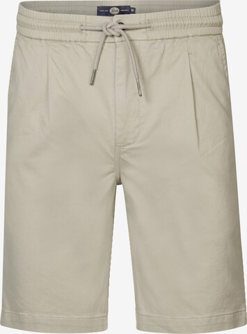 Petrol Industries Regular Chino Pants in Beige: front