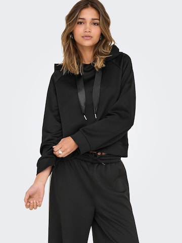 ONLY Sweatshirt 'ONLLue' in Zwart