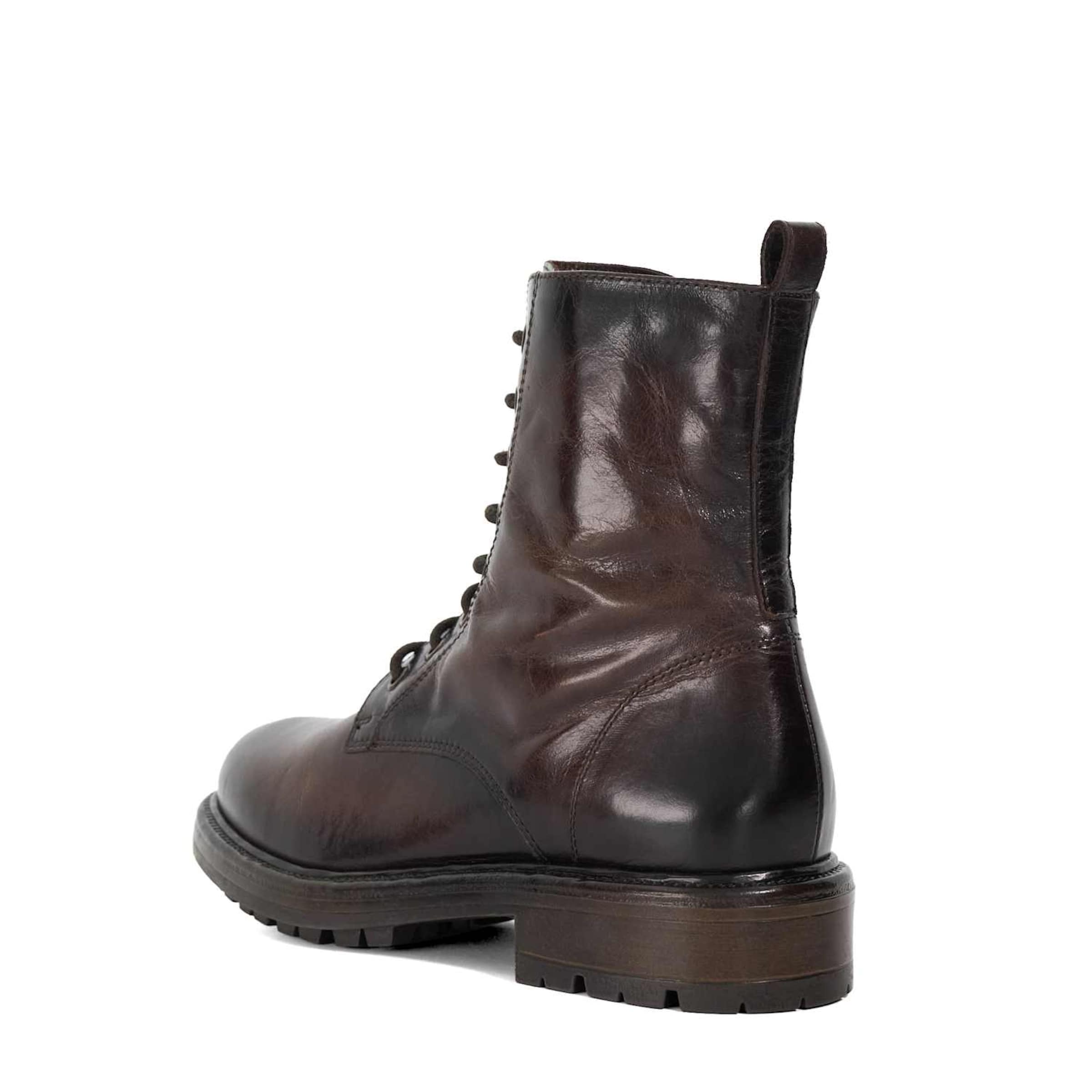 Dune LONDON Veterlaarsjes 'Patley' in Bruin