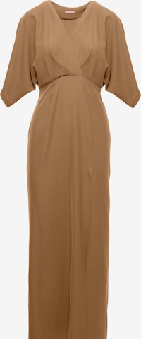 Makover Jurk in Beige: voorkant