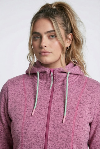 Ulla Popken Sweatjacke in Pink