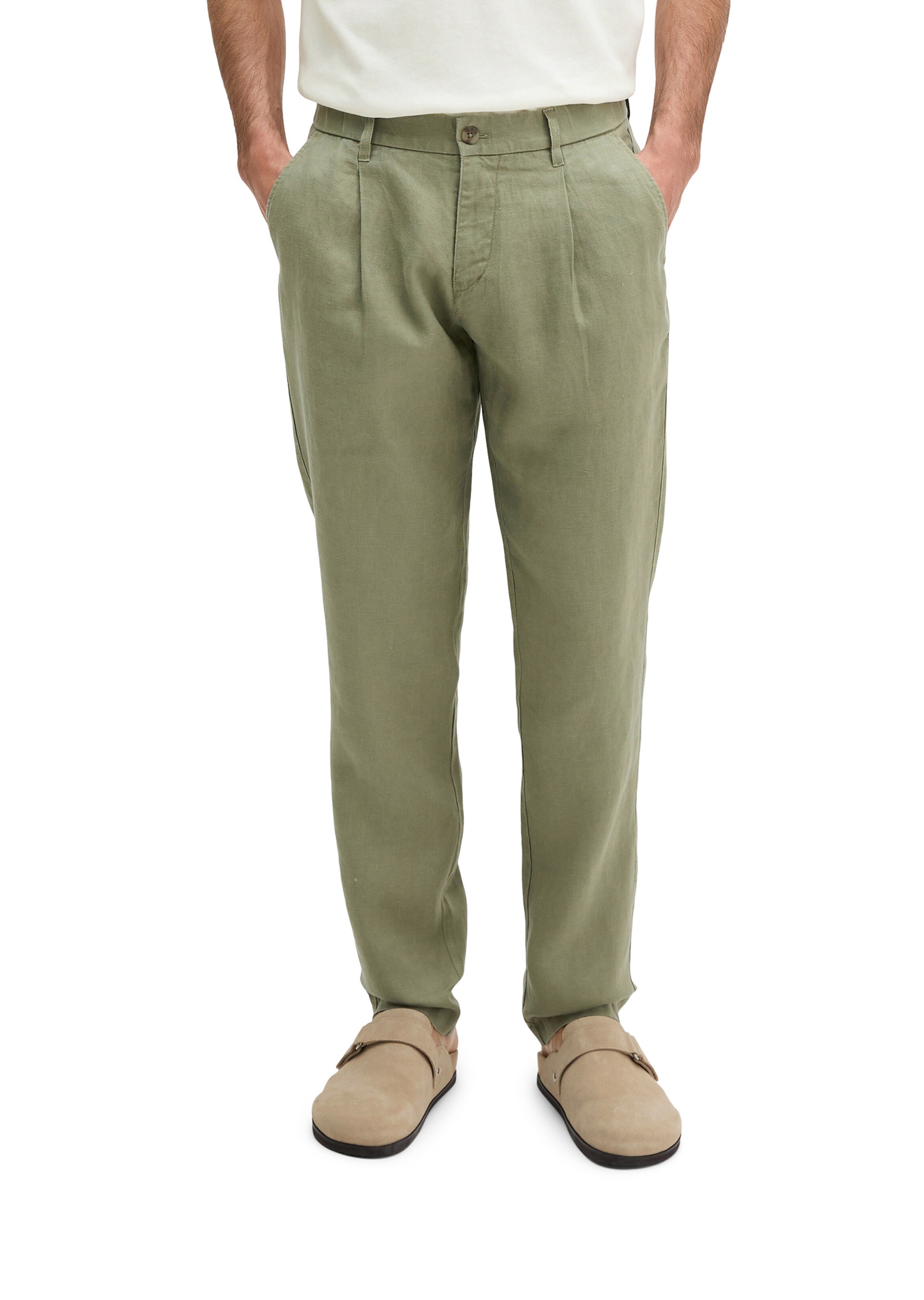 Effilé Pantalon 'Obsy' Marc O'Polo en vert