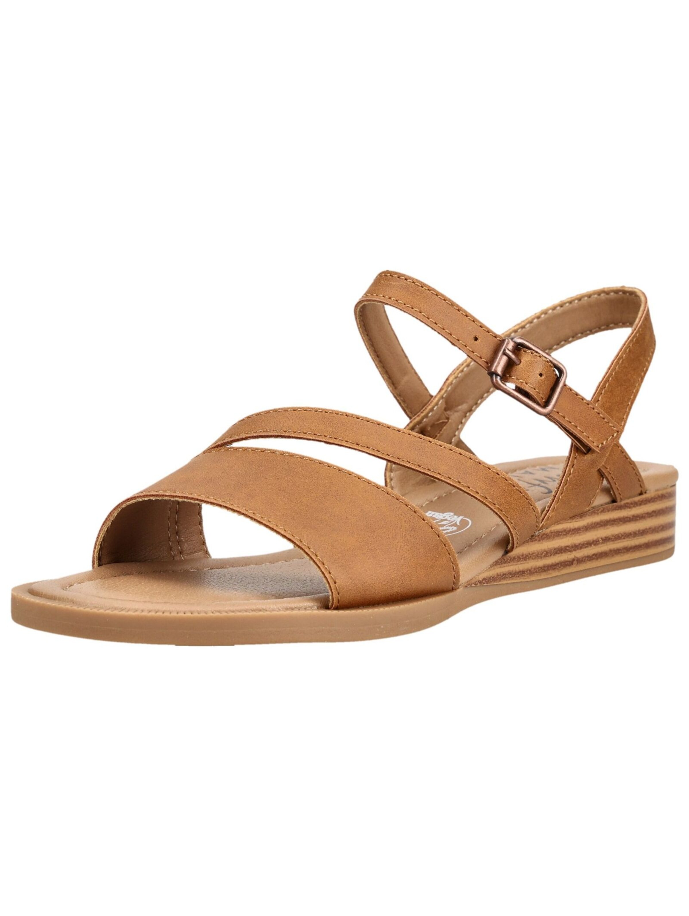 Blowfish Malibu Sandaal in Bruin: voorkant