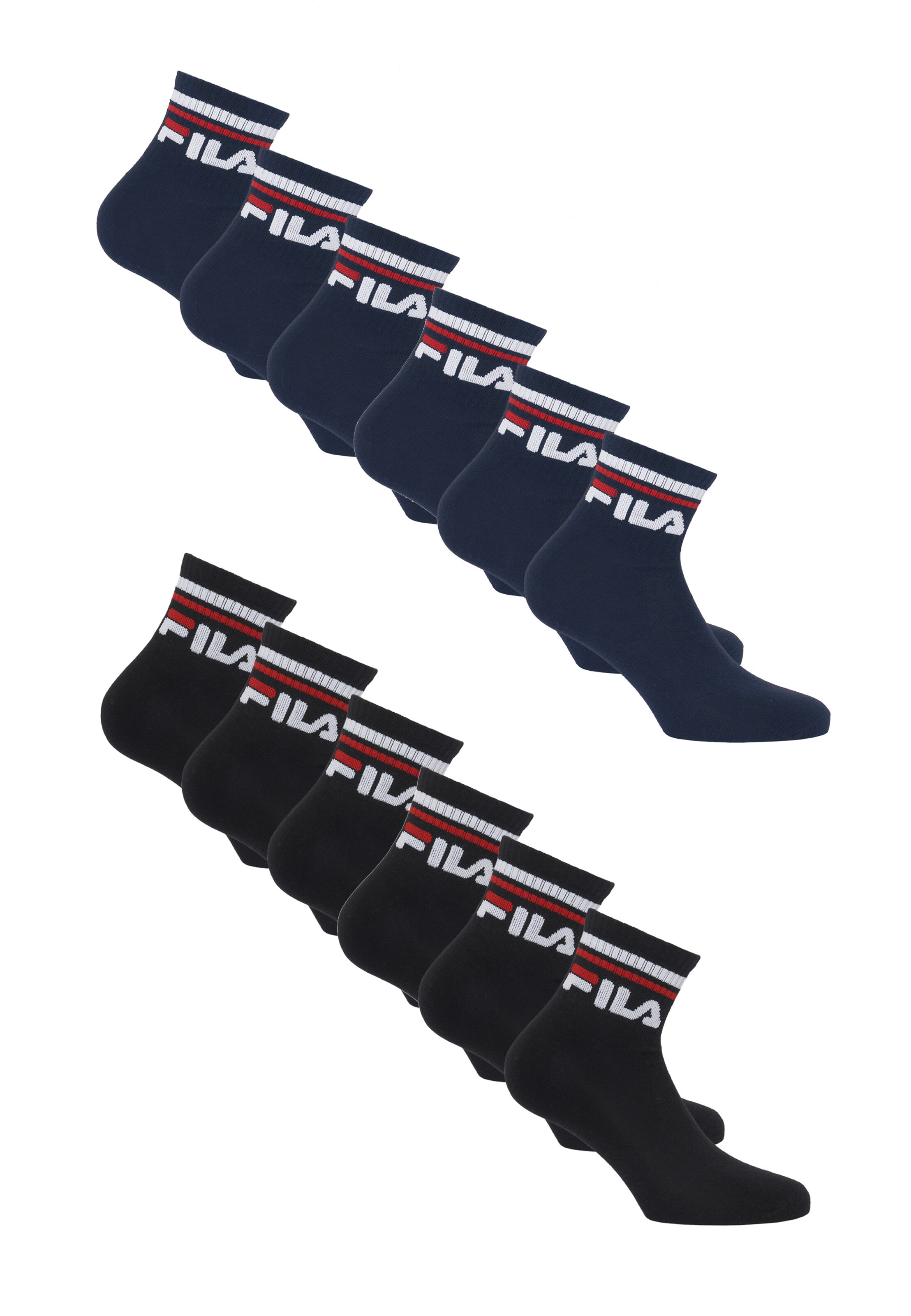 FILA Socks in Blue: front