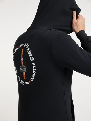 SOMWR Sweatshirt 'ATROCITY' (GOTS) in Schwarz