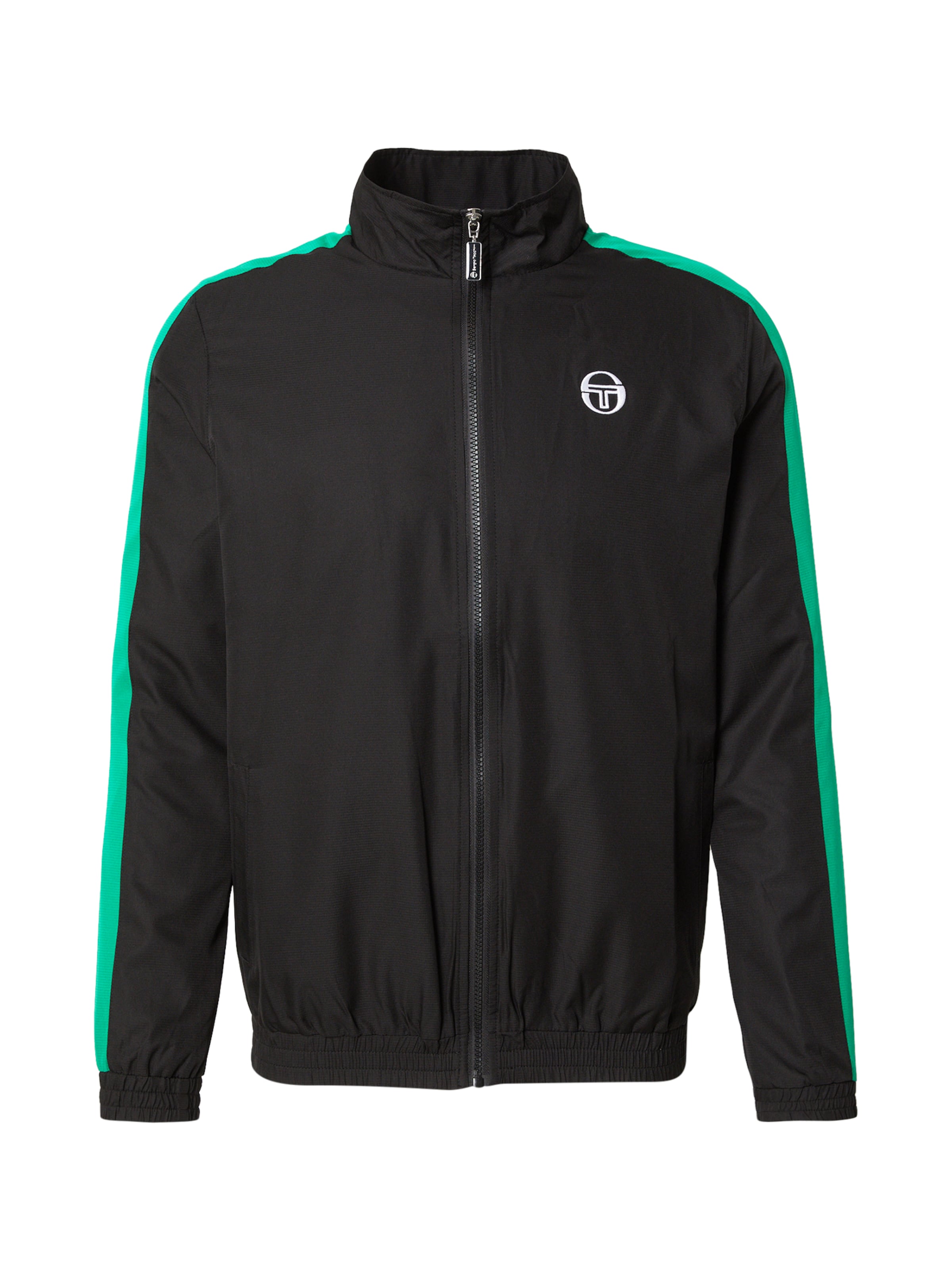 Sergio Tacchini Демисезонная куртка 'CARLO' в Черный: спереди