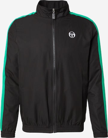 Sergio Tacchini Välikausitakki 'CARLO' värissä musta: etupuoli